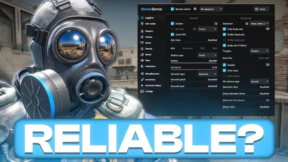 Reliable CS2 Cheats, An In-Depth Look at Memesense Performance and Features