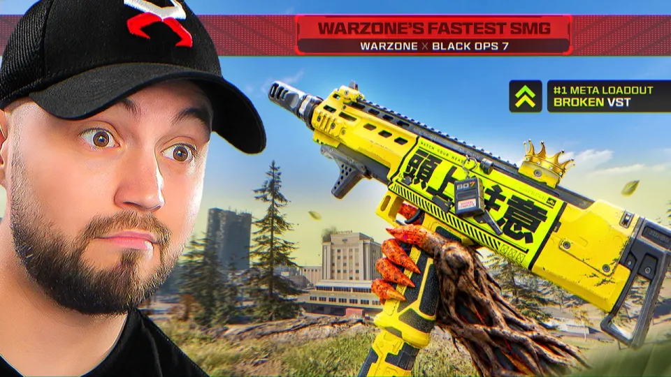 Warzone meta loadout for the VST SMG that delivers the fastest close-range kill times in BO7